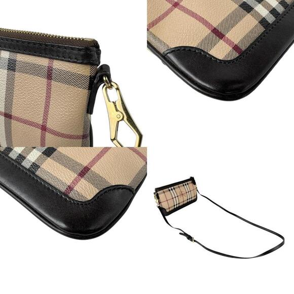 BURBERRY Brown Leather Shoulder Bag - Picture 4 of 5